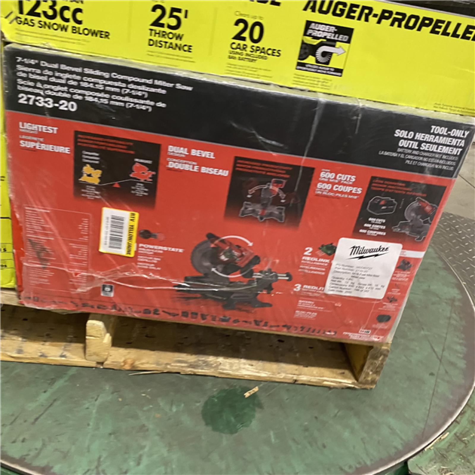 Dallas Location - As-Is Tool Pallet