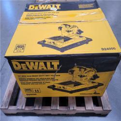 CALIFORNIA NEW DEWALT HEAVY DUTY WET TILE SAW