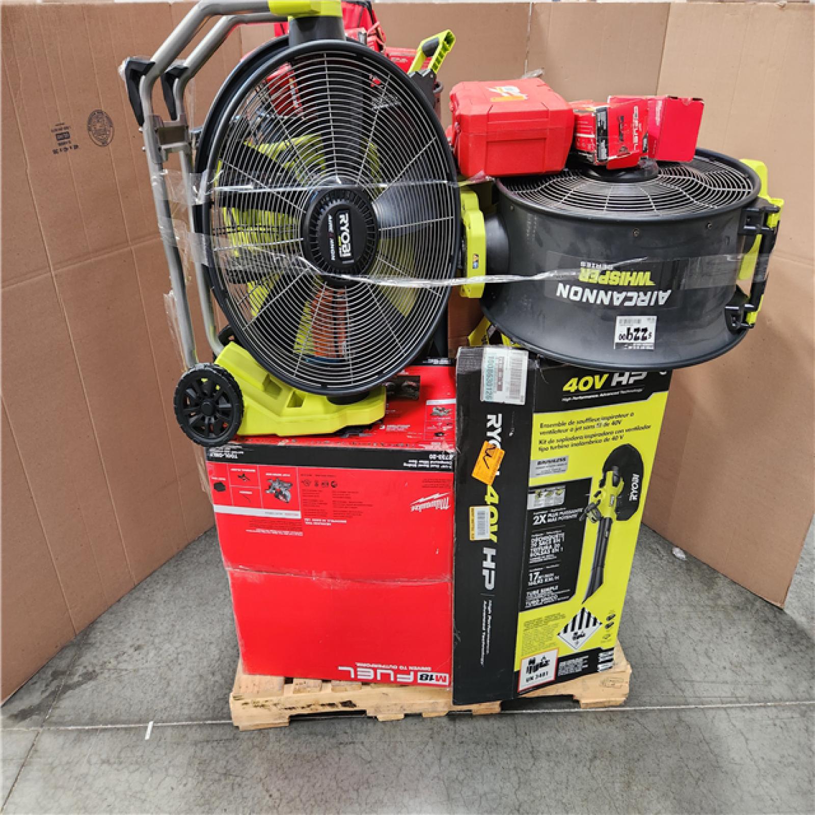 California As-Is Tool Pallet