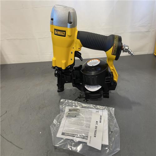 AS-IS - DeWalt 1-3/4 in. 15 Degree Pneumatic Coil Roofing Nailer