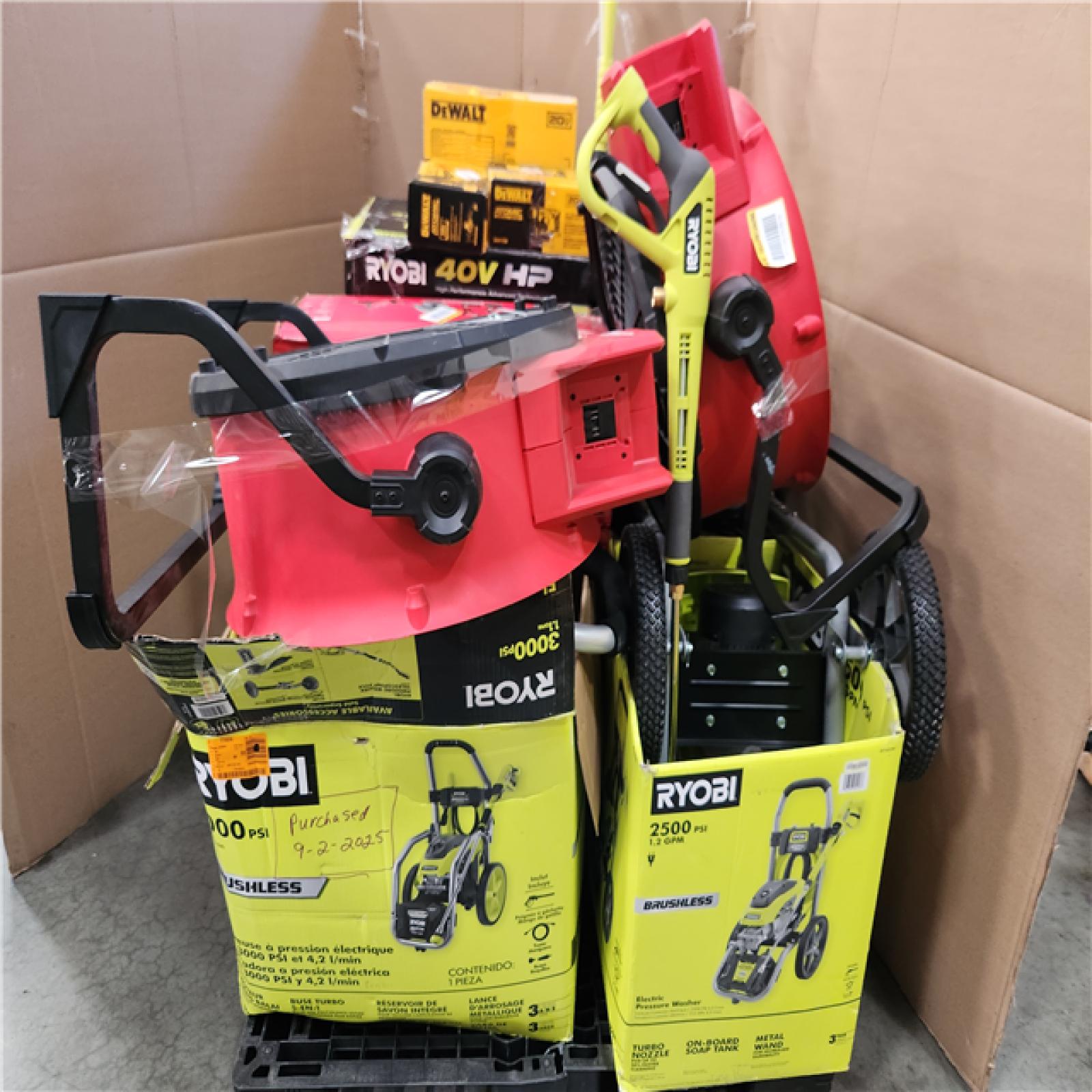 CALIFORNIA AS-IS TOOL PALLET