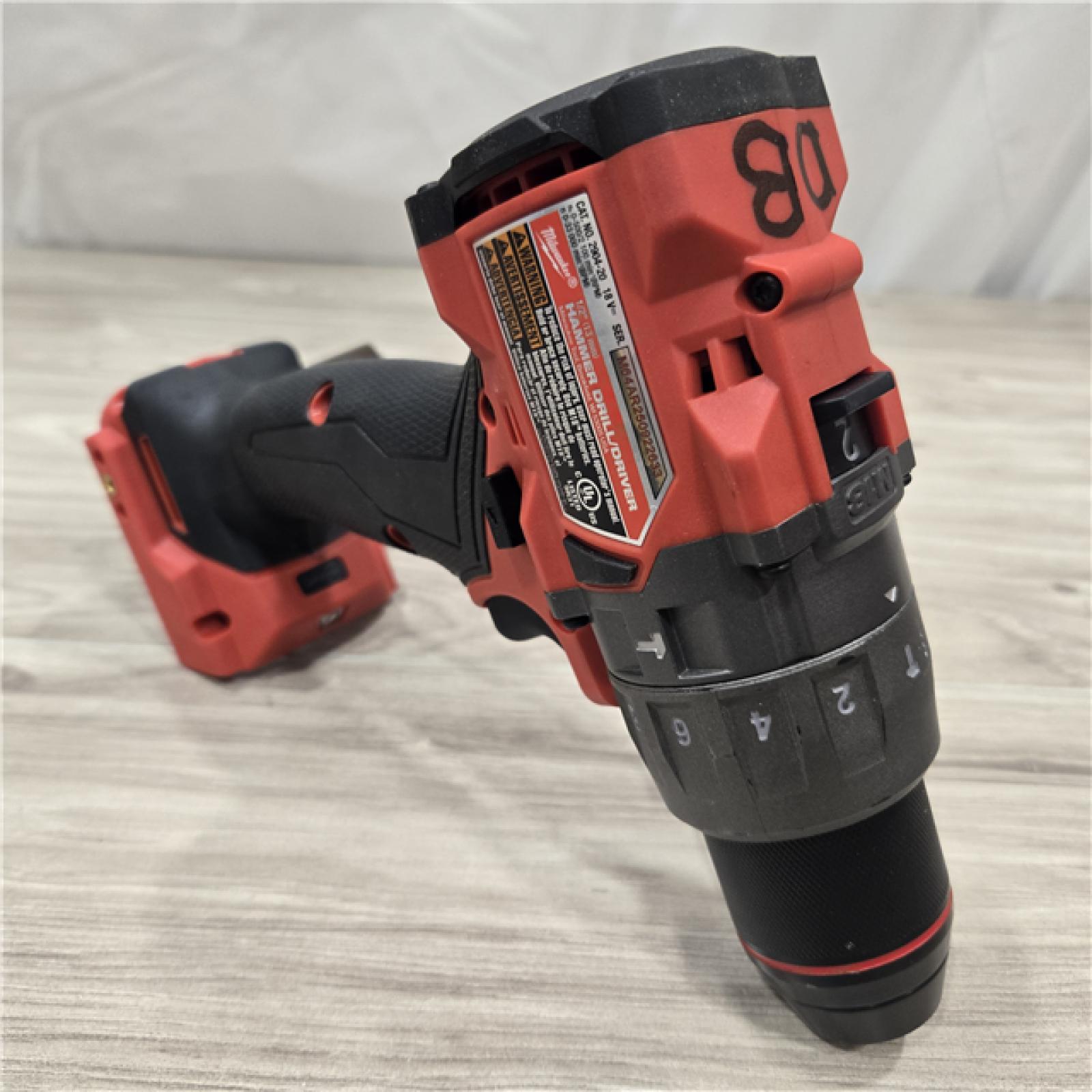 AS-IS MILWAUKEE FUEL 18V Cordless Hammer Drill and Impact Driver Combo Kit
