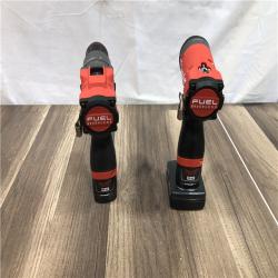 AS-IS Milwaukee FUEL 12-Volt Lithium-Ion Brushless Cordless Hammer Drill and Impact Driver Combo Kit