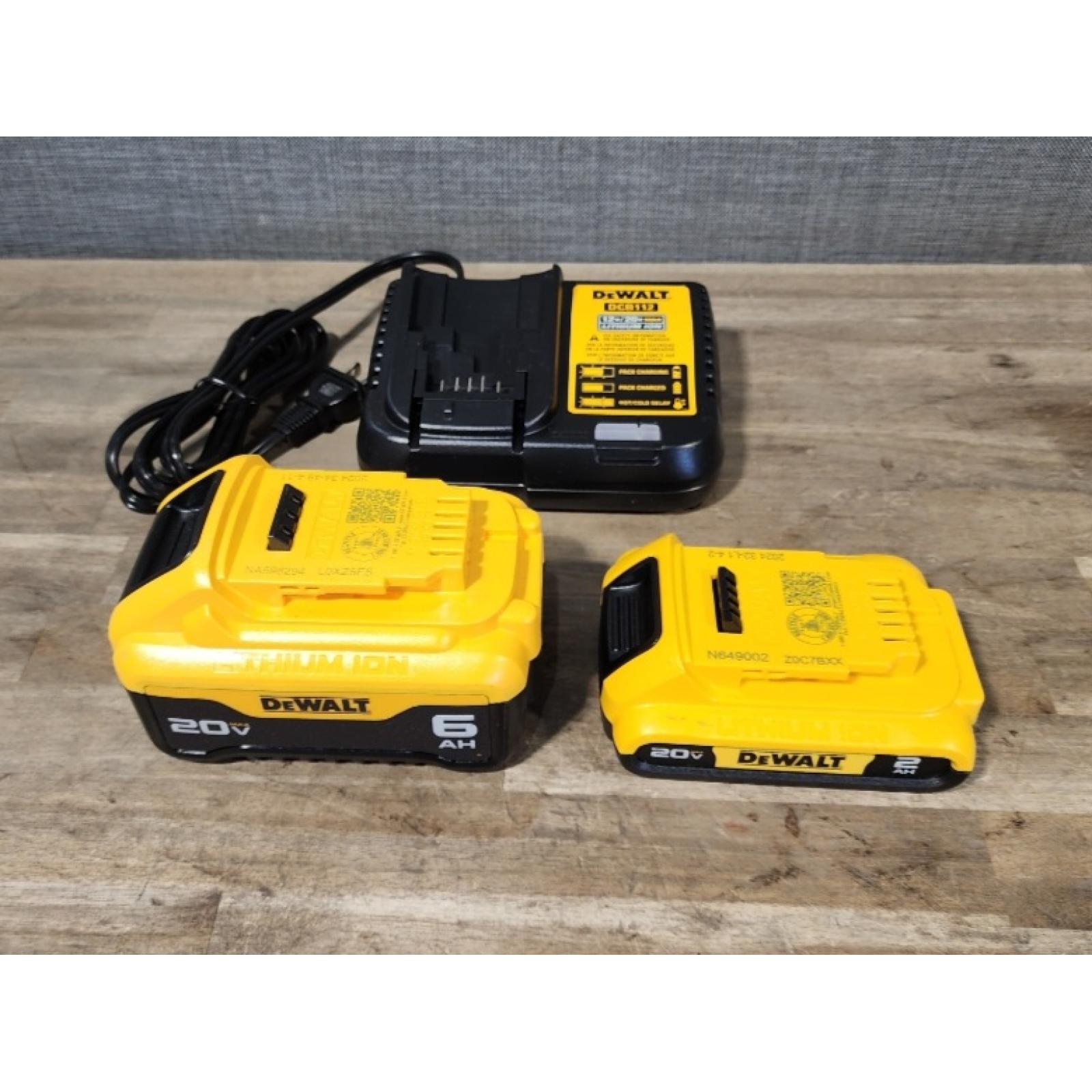 HOUSTON LOCATION - AS-IS DEWALT 3 TOOL COMBO KIT W/ (2) BATTERY & CHARGER