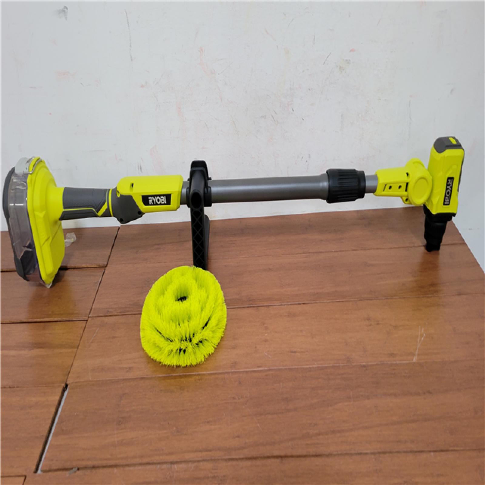 California NEW Ryobi One+ 18V Vortex Telescoping Power Scrubber (Tool Only)
