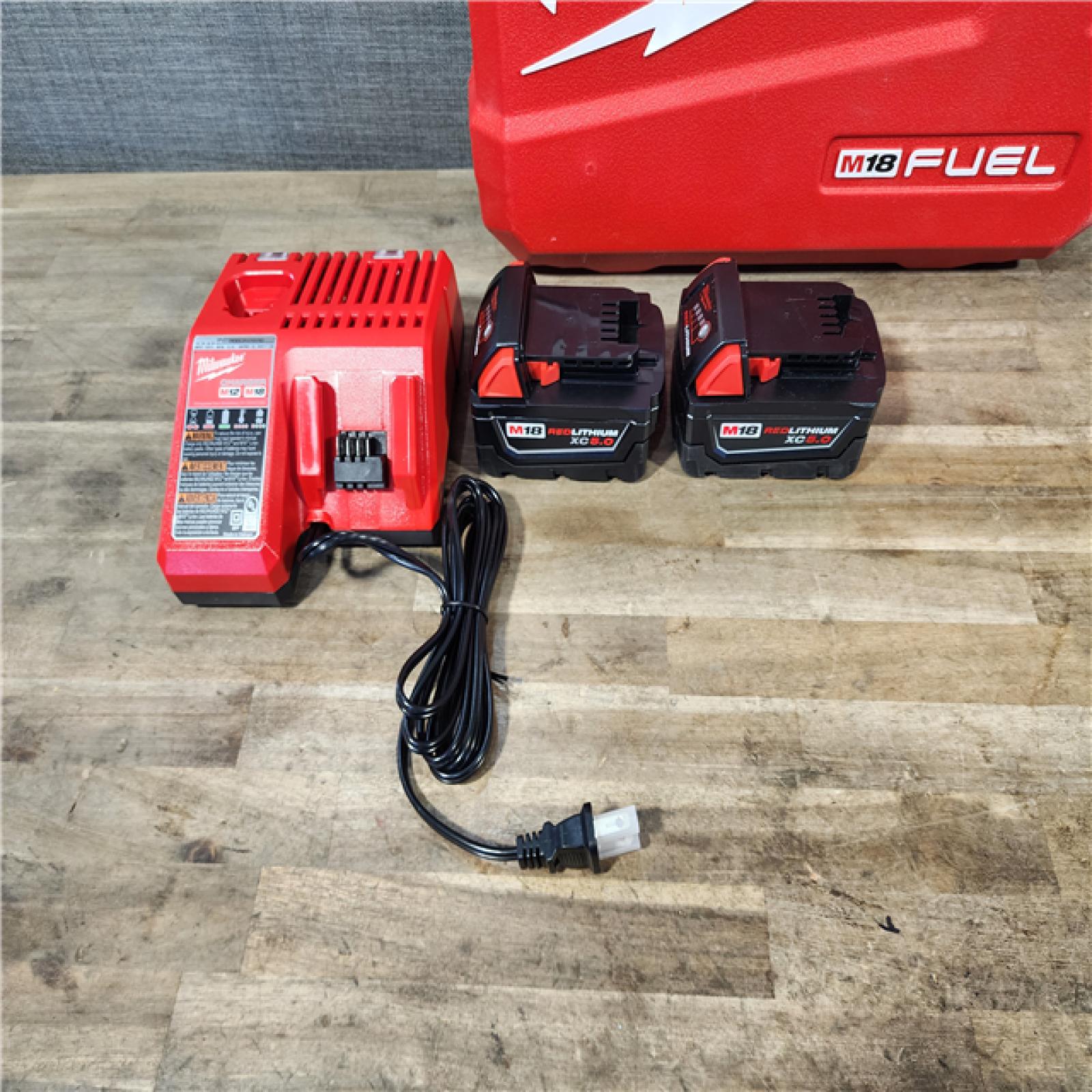 HOUSTON LOCATION - AS-IS (APPEARS LIKE NEW) Milwaukee 2904-22 Hammer Drill Driver Kit with Batteries and Charger
