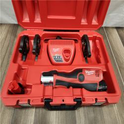 AS-IS- M12 12-Volt Lithium-Ion Force Logic Cordless Press Tool Kit (3 Jaws Included) with Two 1.5 Ah Battery and Hard Case