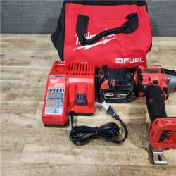 HOUSTON LOCATION - AS - IS Milwaukee FUEL Gen-2 18V Lithium-Ion Brushless Cordless Mid Torque 1/2 in. Impact Wrench w/Friction Ring COMBO KIT
