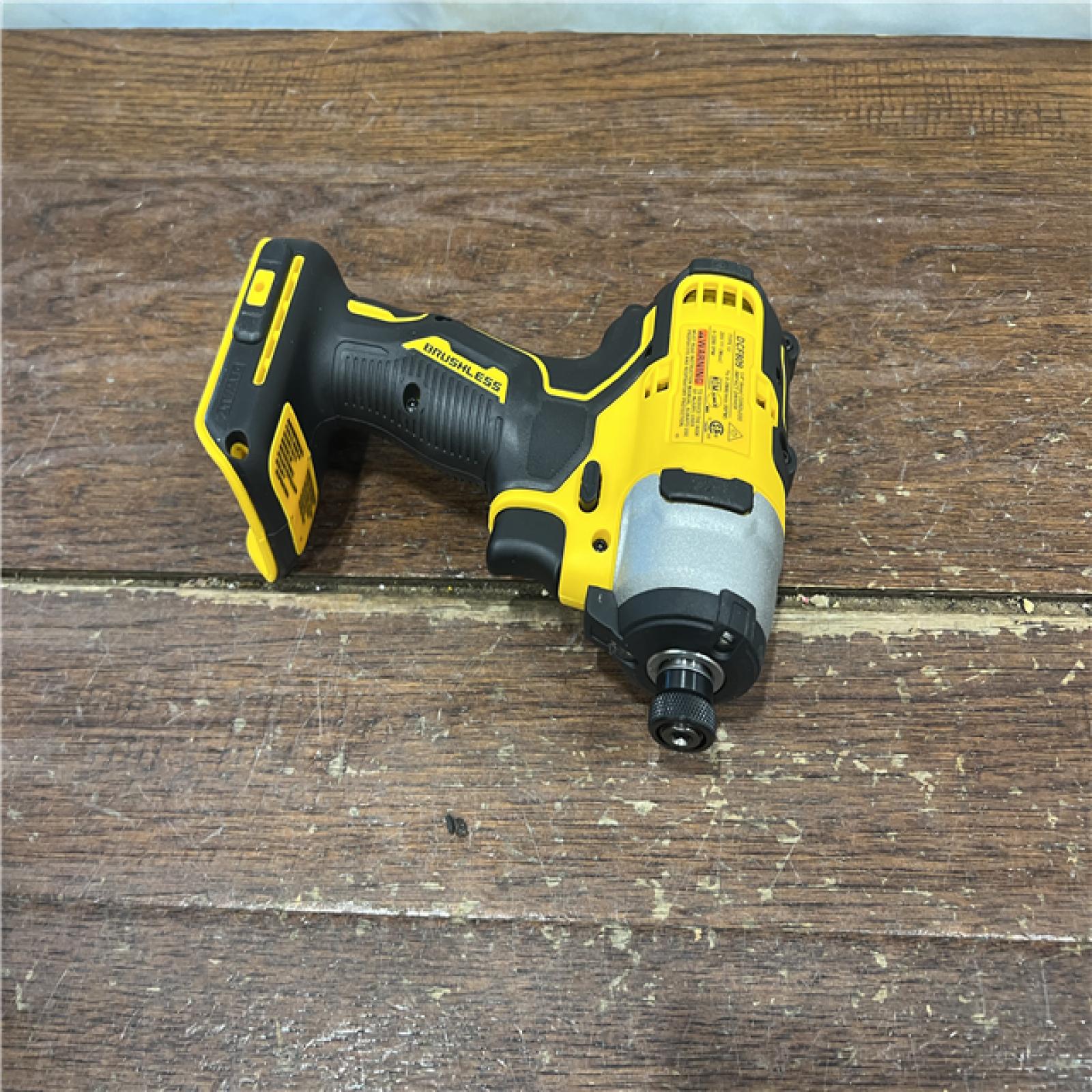 AS-IS DeWALT ATOMIC 20V MAX Cordless Compact Impact Driver Kit W/ Li-Ion Battery, 1/4, Brushless