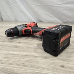 AS-IS MILWAUKEE FUEL 18V Lithium-Ion Brushless Cordless Hammer Drill and Impact Driver Combo Kit (2-Tool) with 2 Batteries