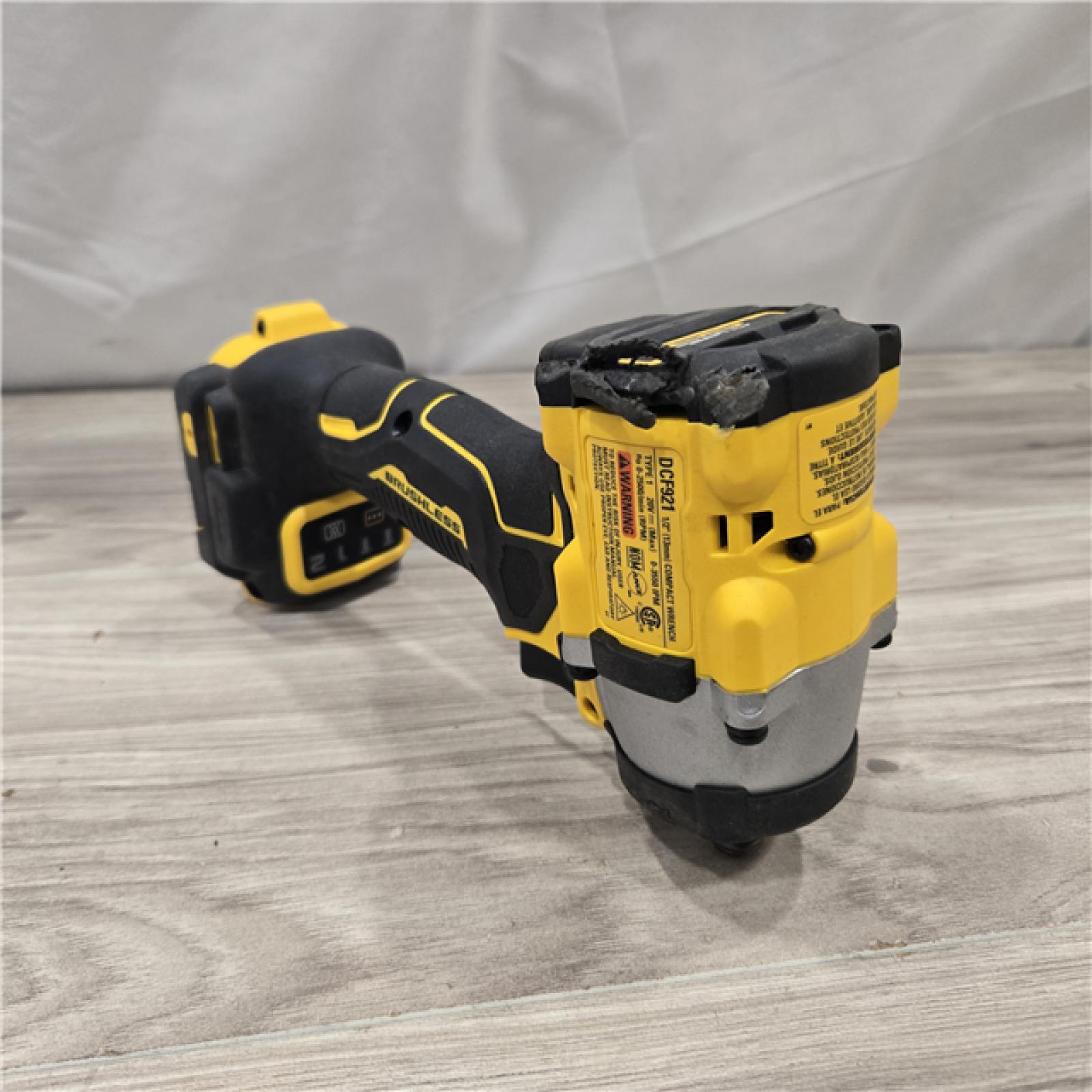 AS-IS DEWALT ATOMIC 20V MAX Cordless 1/2 in. Impact Wrench (Tool Only)