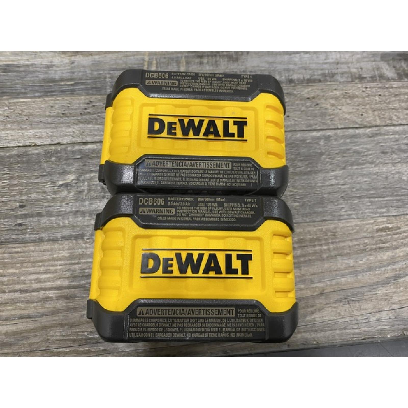 AS-IS DEWALT Atomic 20V Lithium-Ion Cordless Compact 1/2 in. Drill/Driver Kit