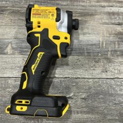 AS-IS DEWALT ATOMIC 20V MAX Lithium-Ion Cordless 1/4 in. Brushless Impact Driver Kit