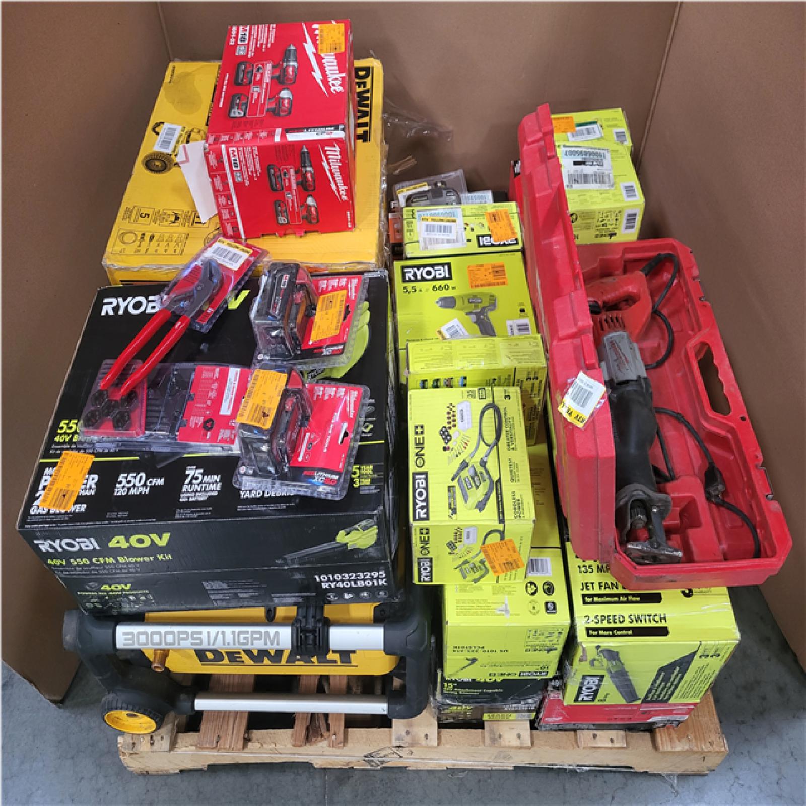 CALIFORNIA AS-IS TOOL PALLET