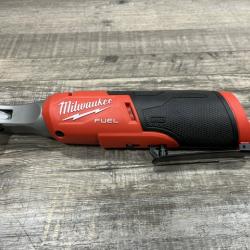 AS-IS Milwaukee FUEL 12-Volt Lithium-Ion Brushless Cordless High Speed 3/8 in. Ratchet (Tool-Only)