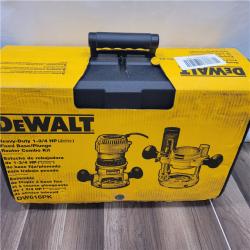 NEW! DEWALT 1-3/4 HP Fixed Base / Plunge Router Combo Kit