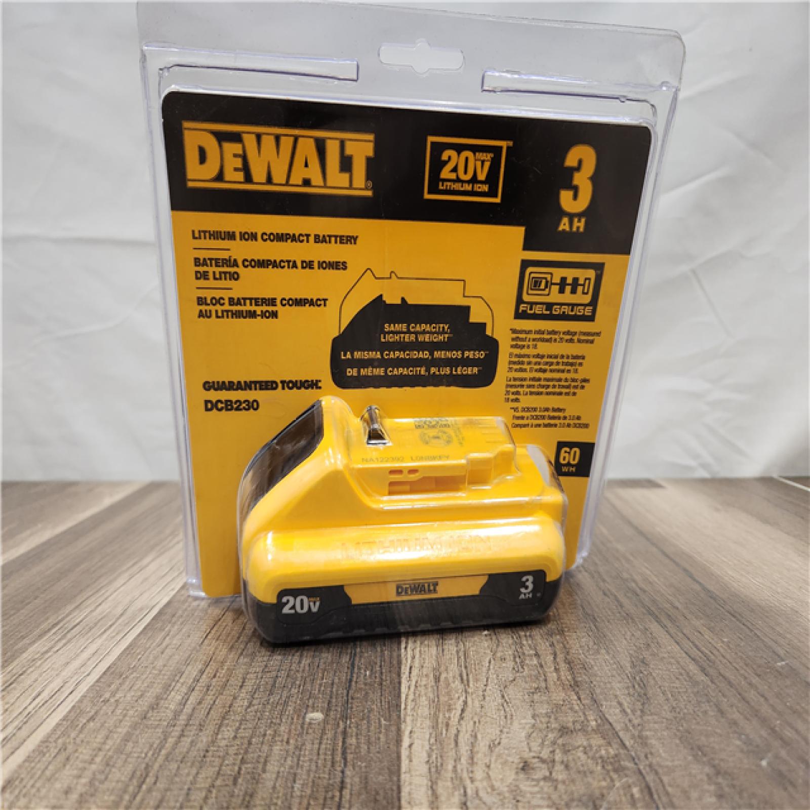 NEW! - 20-Volt MAX Lithium-Ion Compact Battery Pack 3.0Ah
