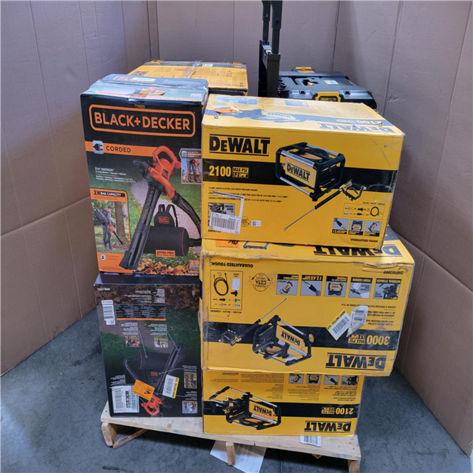 CALIFORNIA AS-IS TOOL PALLET