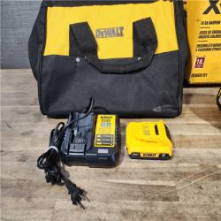 HOUSTON LOCATION - AS-IS DEWALT 20V MAX XR Lithium-Ion Cordless 18-Gauge Narrow Crown Stapler Kit