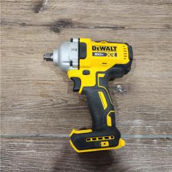 AS-IS DeWalt 20V MAX 1/2 in. Cordless Brushless Mid-Range Impact Wrench (Tool Only)
