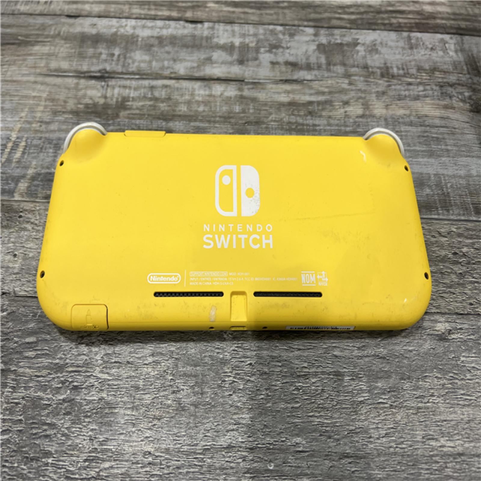 AS-IS Nintendo Switch Lite Handheld Console - Yellow