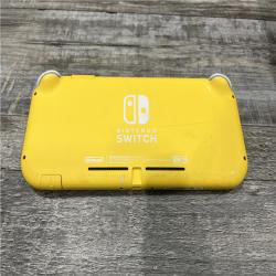 AS-IS Nintendo Switch Lite Handheld Console - Yellow