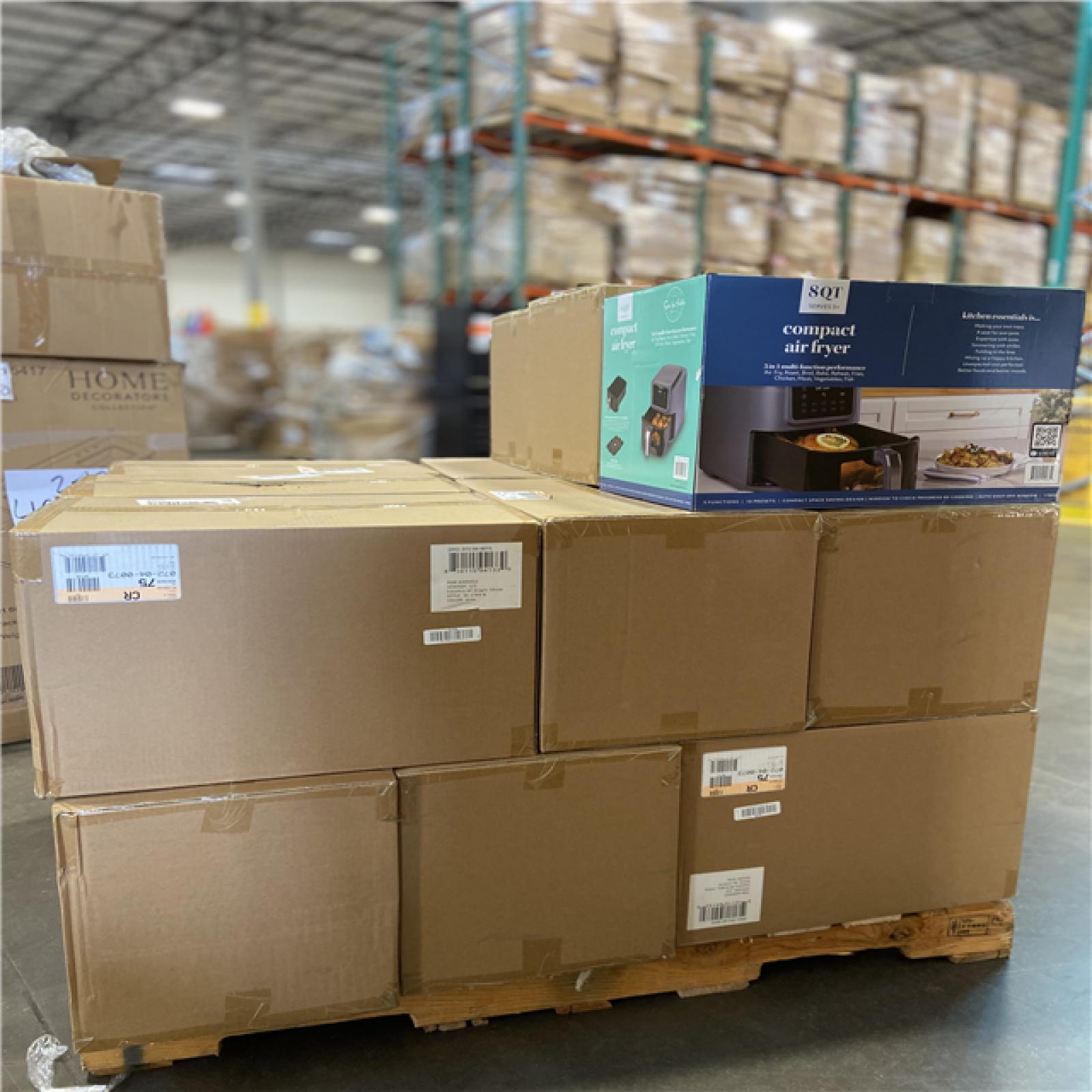 DALLAS LOCATION- BULLSEYE Sur La Table Kitchen Essentials 8qt Air Fryer Gray PALLET - (17 UNITS)
