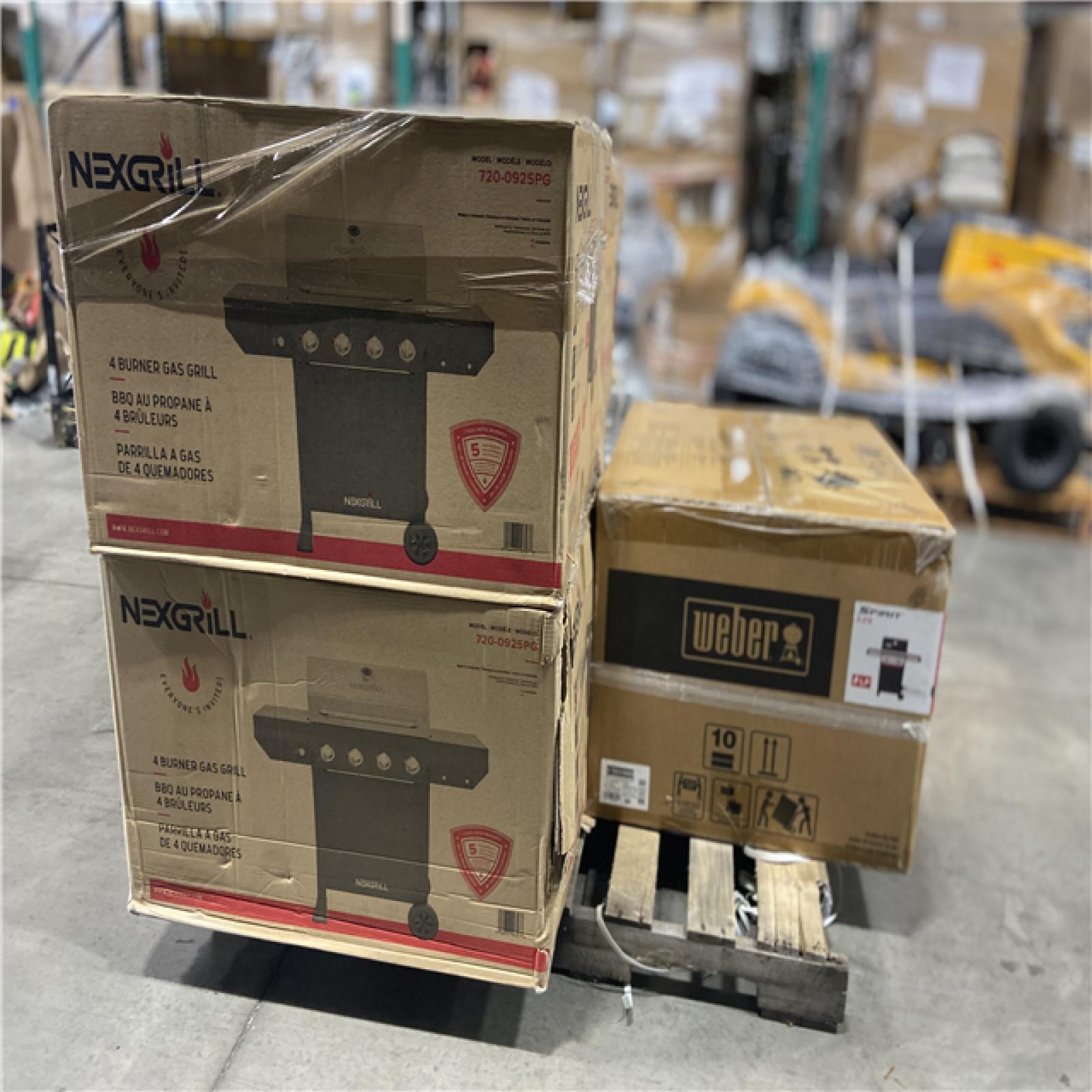 DALLAS LOCATION - MIXED GRILL PALLET - (5 UNITS)
