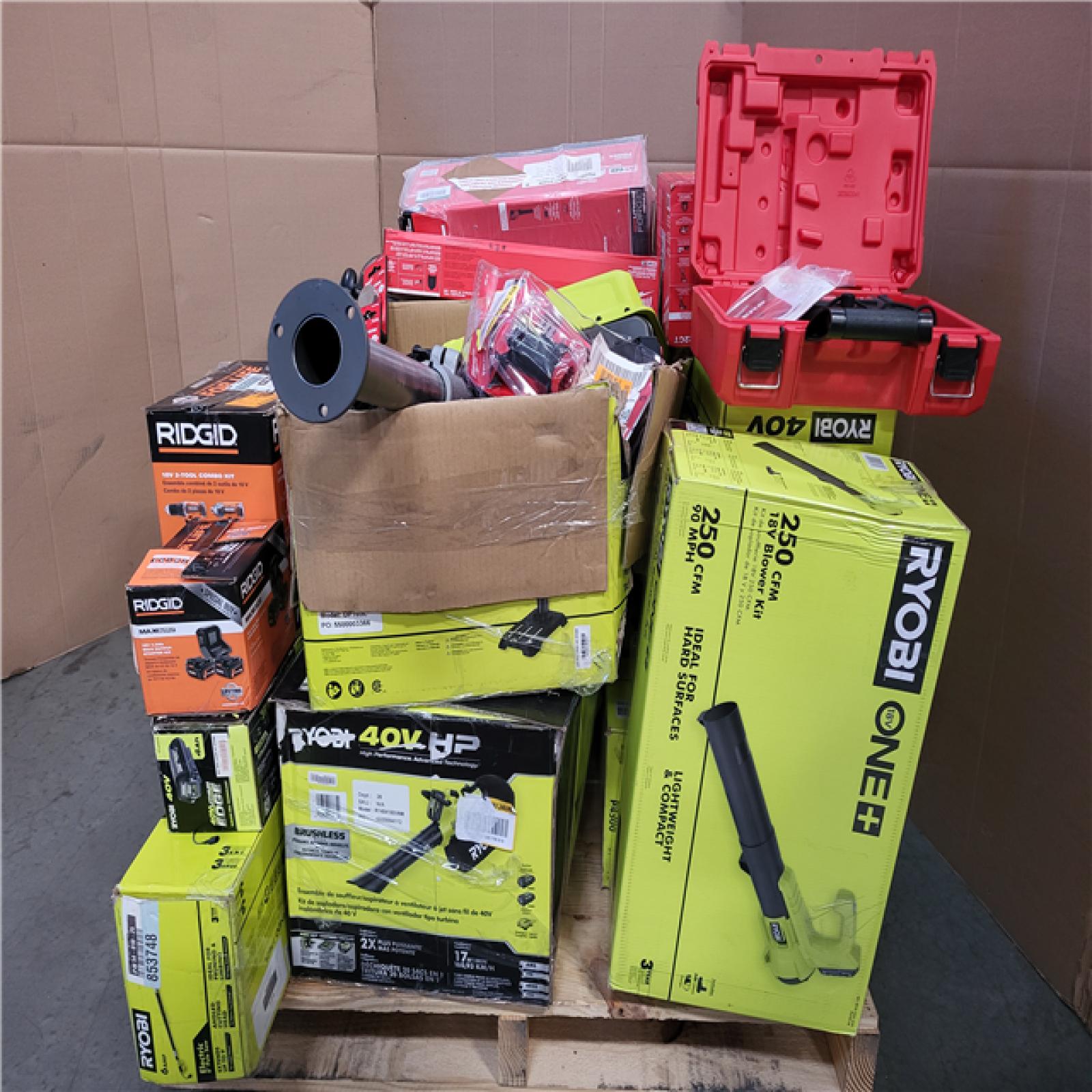 CALIFORNIA AS-IS TOOL PALLET