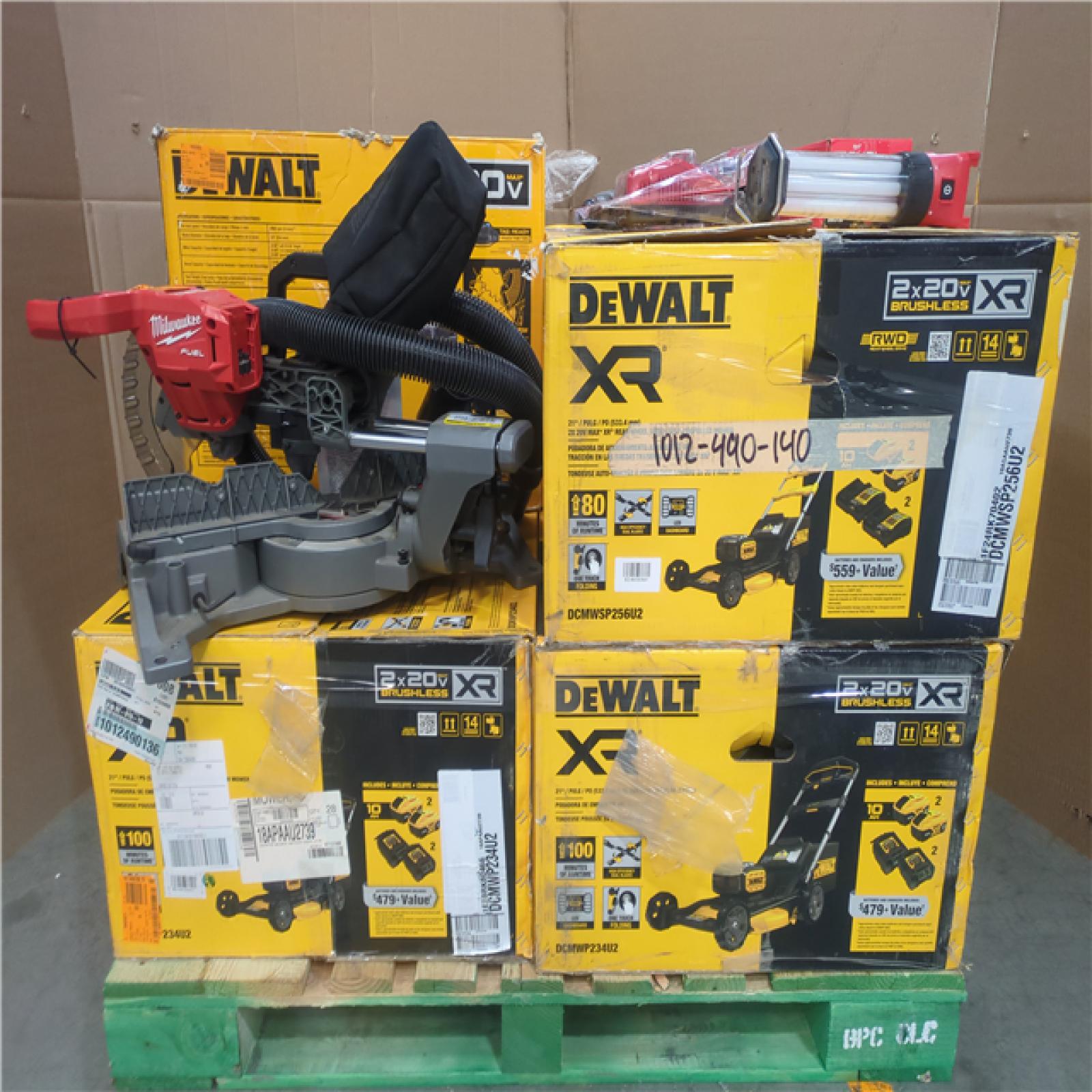 CALIFORNIA AS-IS TOOL PALLET