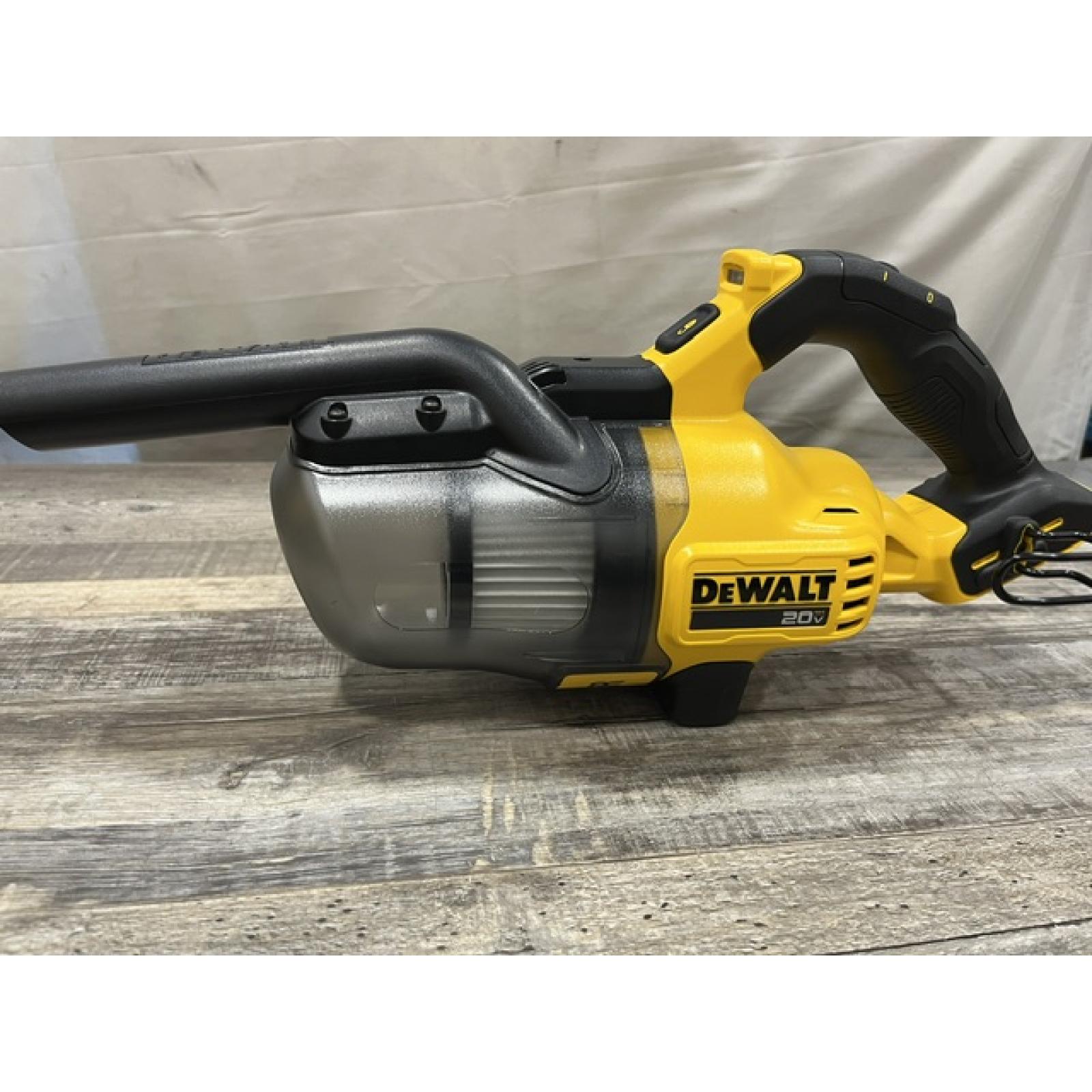 AS-IS DEWALT Bagless 20V MAX Stick Cordless General Dirt Filter Handheld Vacuum (Tool Only)