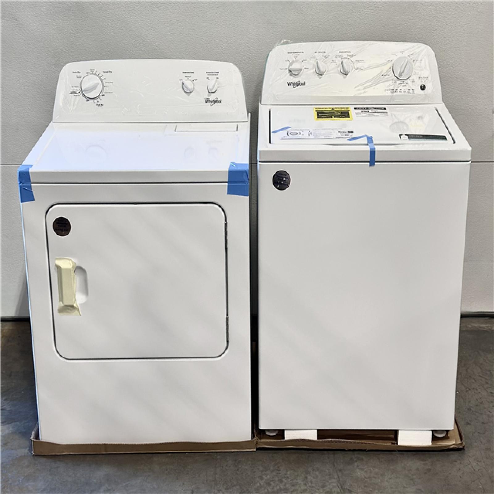 DALLAS LOCATION NEW! WHIRLPOOL WASHER AND DRYER SET