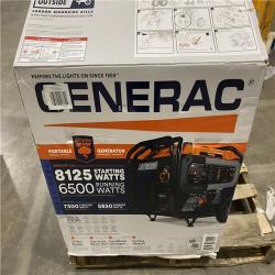Dallas Location - As-Is Generac 8125/6500-Watt Dual Fuel Portable Generator