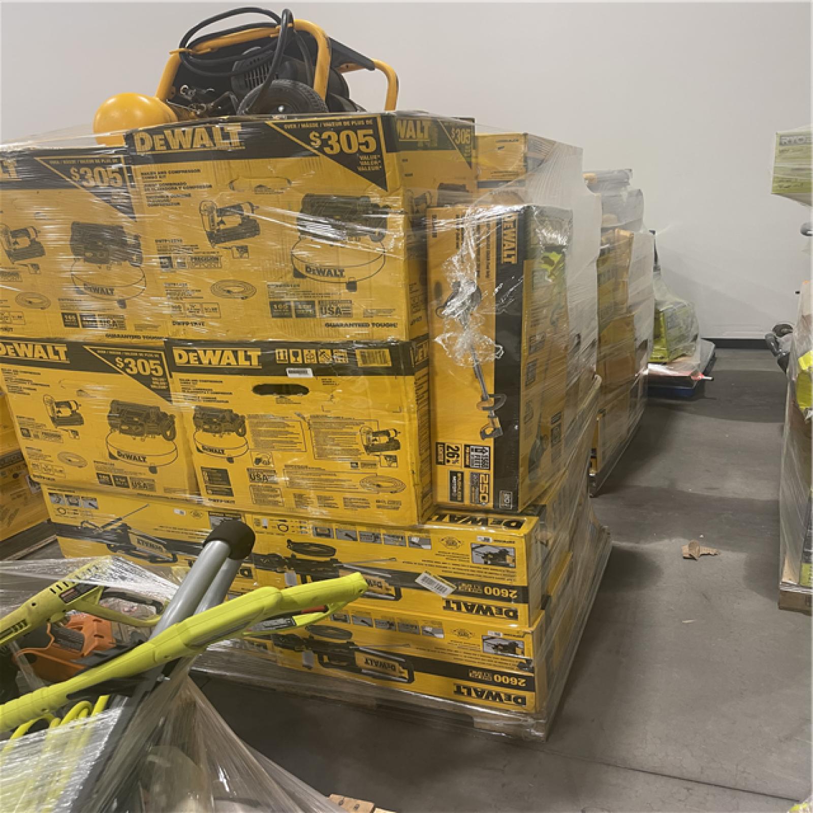 Pittston Location As-Is Power Tools Partial Truckload (11 pallets) 2515-B