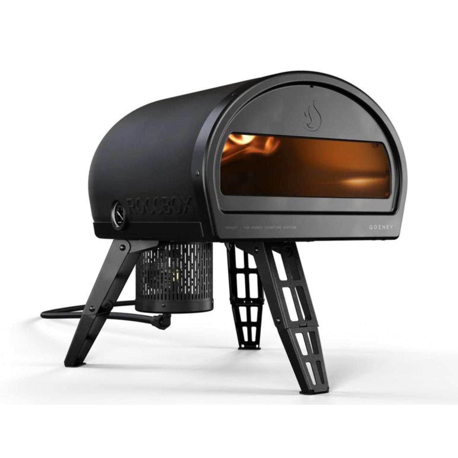 NEW!- Gozney Roccbox Duel Fuel Propane Gas & Wood Fired Outdoor Pizza Oven - Black