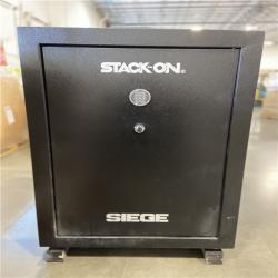 DALLAS LOCATION - STACK-ON Siege 72-Gun Fireproof with Electronic Lock Gun Safe, Black