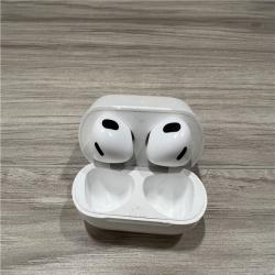 AS-IS Apple Airpods 3rd Generation Model A2897 Lightning Charging