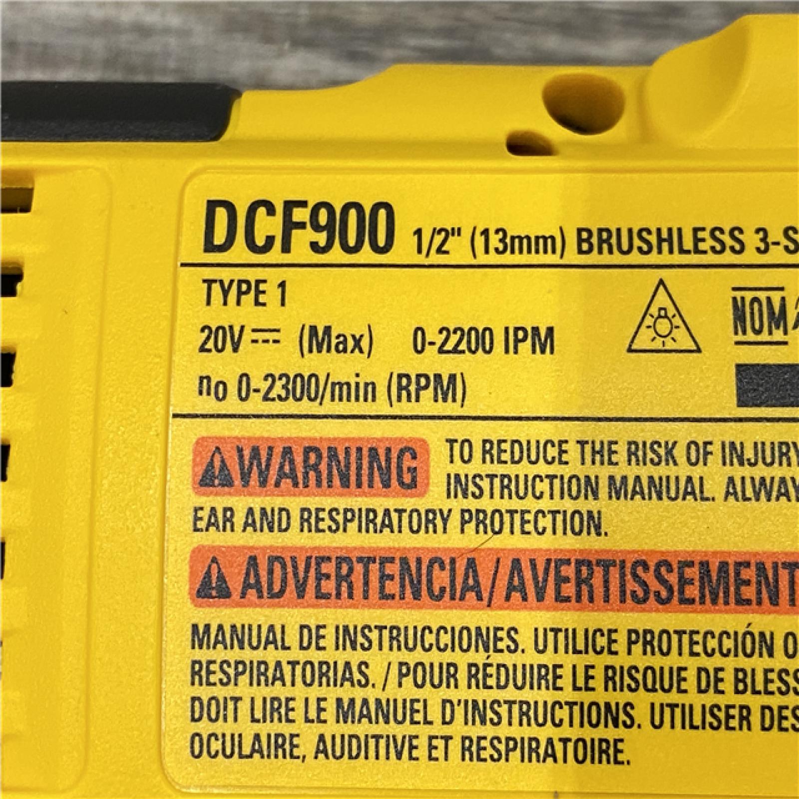 AS-IS DEWALT 20V MAX Cordless 1/2 in. Impact Wrench (Tool Only)