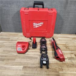 HOUSTON LOCATION - AS - IS Milwaukee 12-Volt Lithium-Ion Force Logic Cordless Press Tool Kit