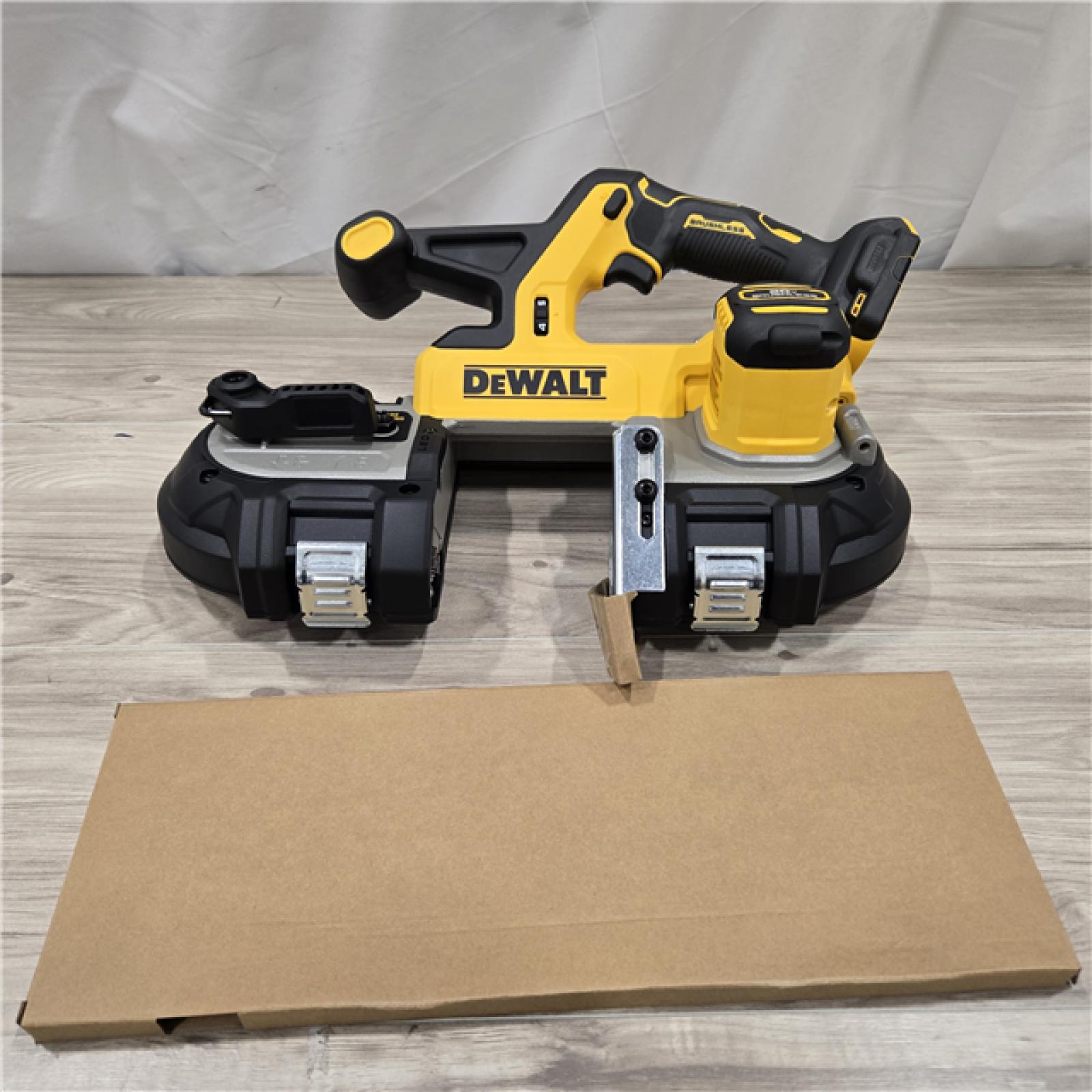 AS-IS DEWALT 20V MAX 3-3/8 in. Cordless Bandsaw (Tool-Only)