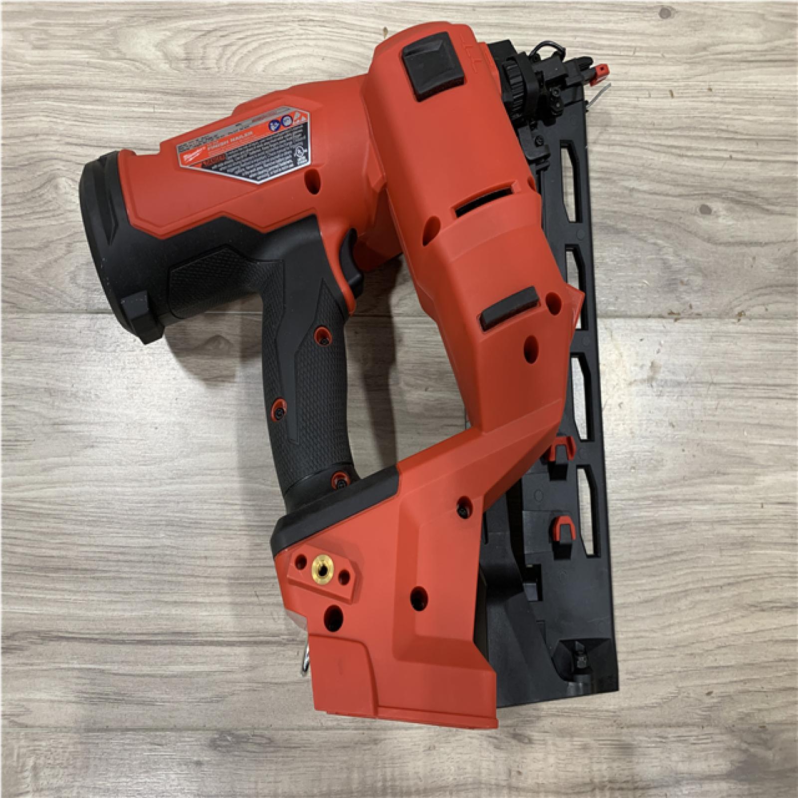 AS-IS Milwaukee FUEL 18-Volt Lithium-Ion Brushless Cordless Gen II 16-Gauge Angled Finish Nailer (Tool-Only)