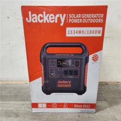 Phoenix Location NEW Jackery Solar Generator Power Outdoors 1534Wh/1800W Model No. JSG-1500B