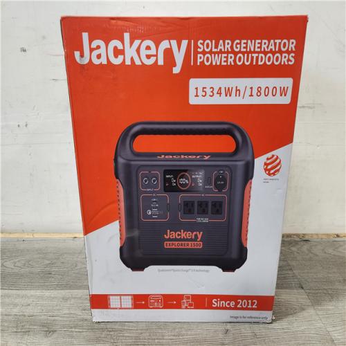 Phoenix Location NEW Jackery Solar Generator Power Outdoors 1534Wh/1800W Model No. JSG-1500B