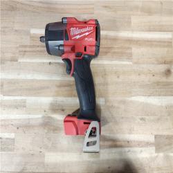HOUSTON LOCATION - AS-IS Milwaukee FUEL GEN-2 18V Lithium-Ion Mid Torque Brushless Cordless 3/8 in. Impact Wrench with Friction Ring (Tool-Only)