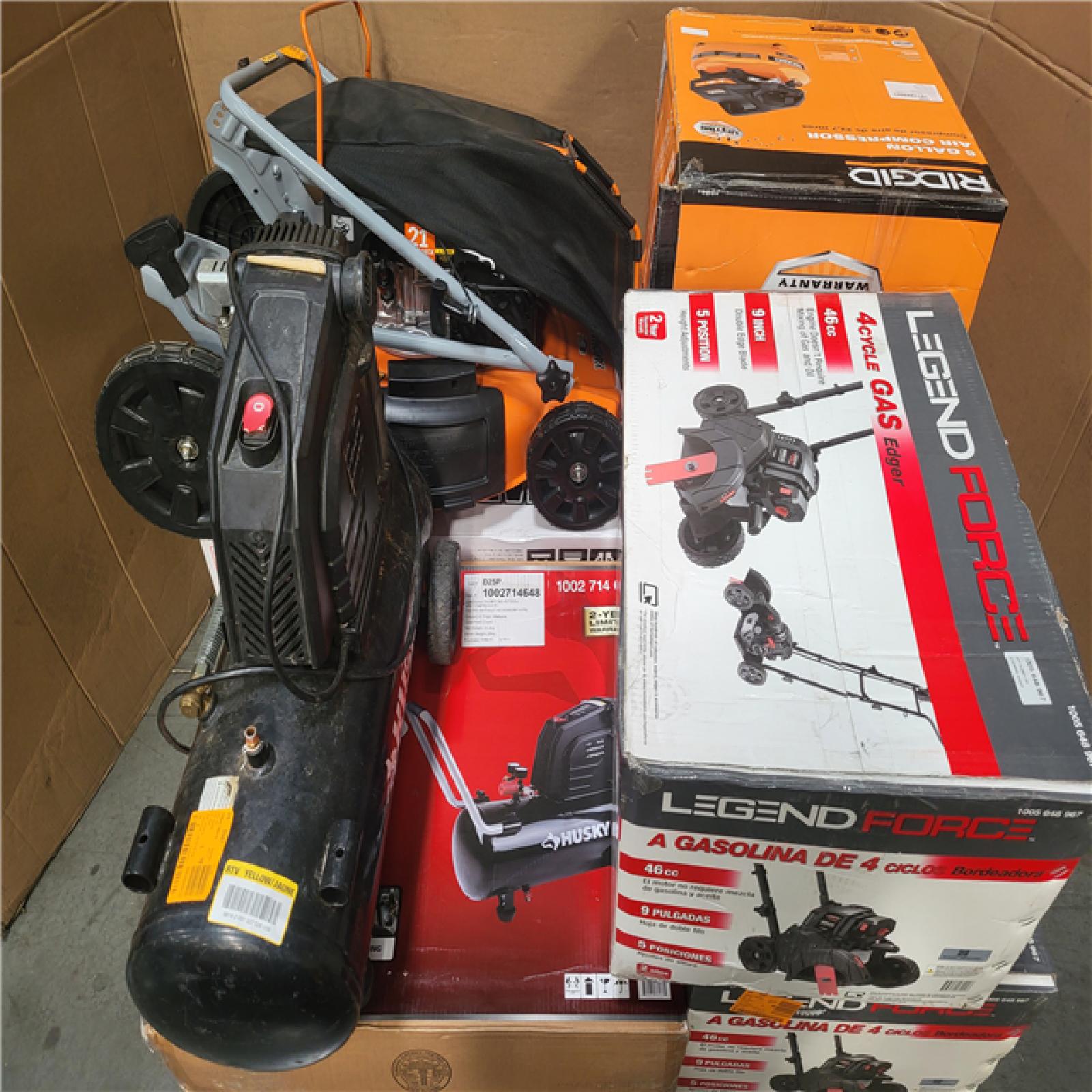 CALIFORNIA AS-IS OUTDOOR POWER EQUIPMENT