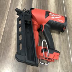 AS-IS Milwaukee FUEL 18-Volt Brushless Lithium-Ion Cordless 21-Degree Duplex Nailer