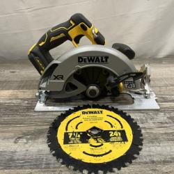 AS-IS DEWALT 20-Volt MAX 7-1/4 in. Cordless Circular Saw (Tool Only)