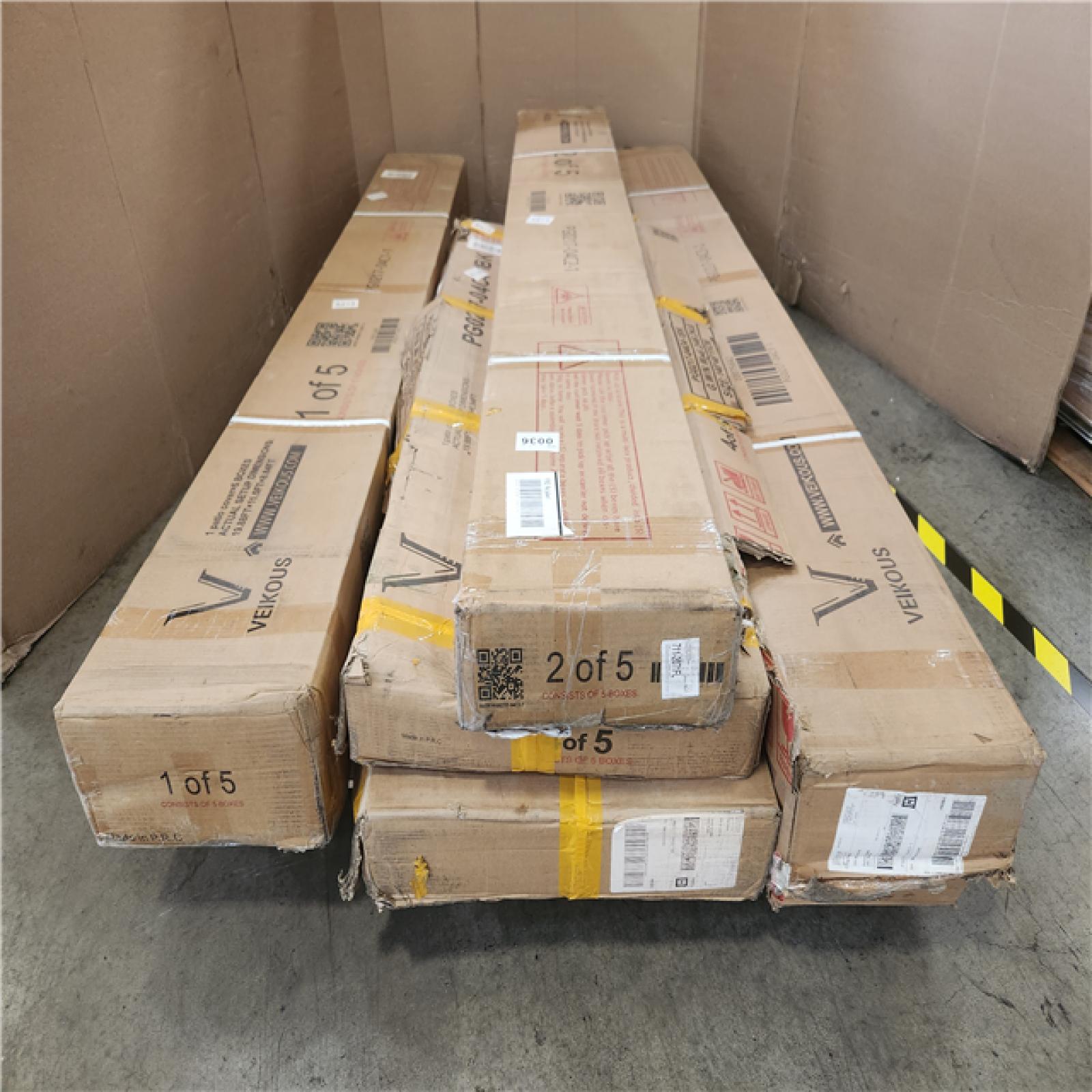 Phoenix NEW VEIKOUS 12 ft. x 20 ft. Aluminum Patio Covers with Metal Roof Wall-Mount Gazebo Pergola