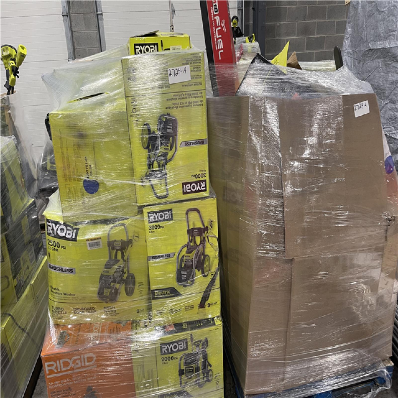 Pittston Location As-Is Power Tools Partial Truckload (14 pallets) 2724-A