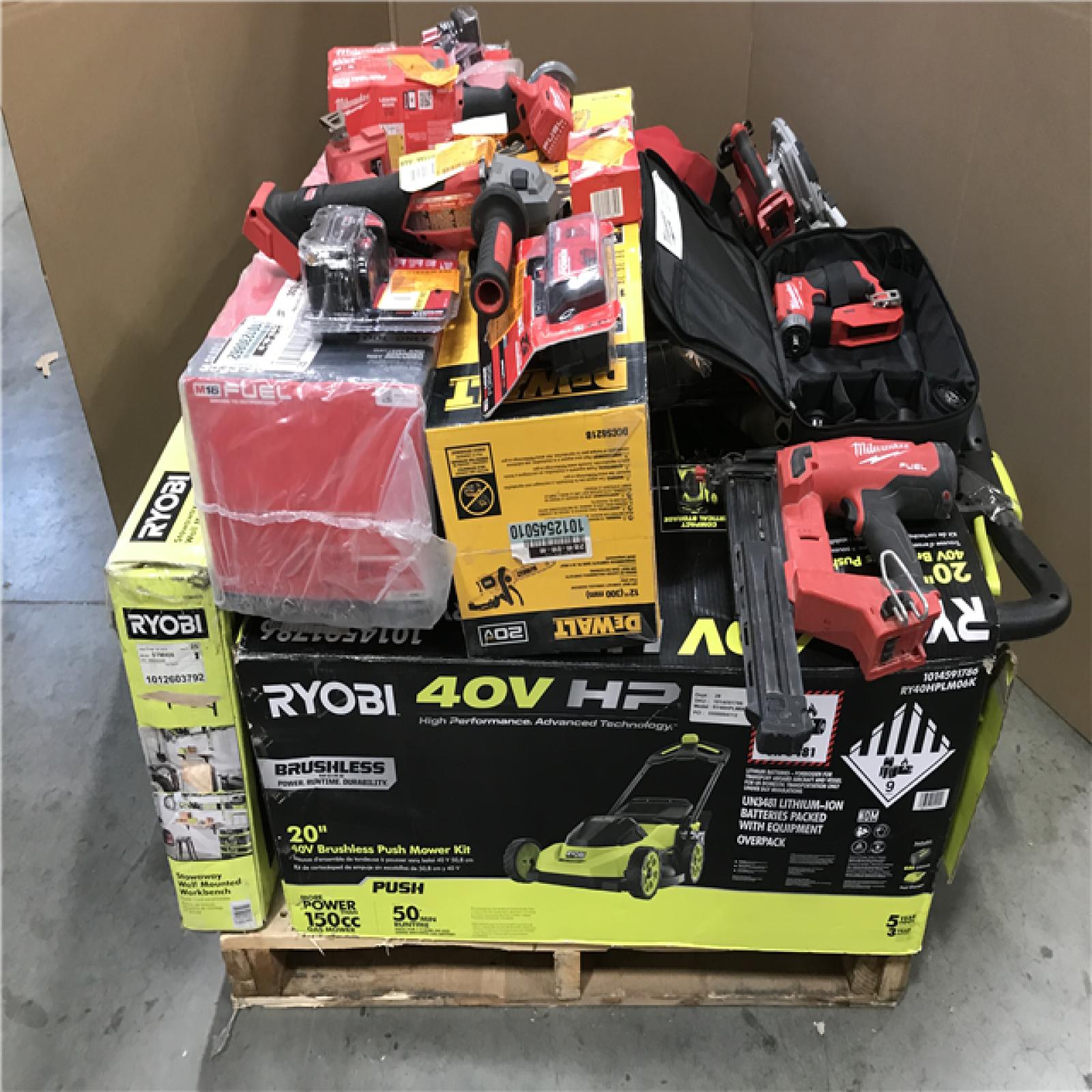 CALIFORNIA AS-IS TOOL PALLET